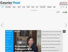 Tablet Screenshot of courierpostonline.com